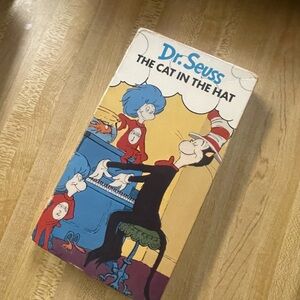 Dr. Seuss 'The Cat in the Hat' Illustrated Book - VHS